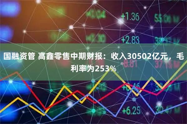 国融资管 高鑫零售中期财报：收入30502亿元，毛利率为253%